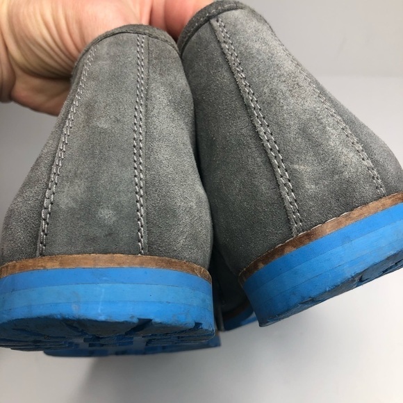 Men's Kurt Geiger Gray Suede Desert Boots Sz 41 - Picture 6 of 10